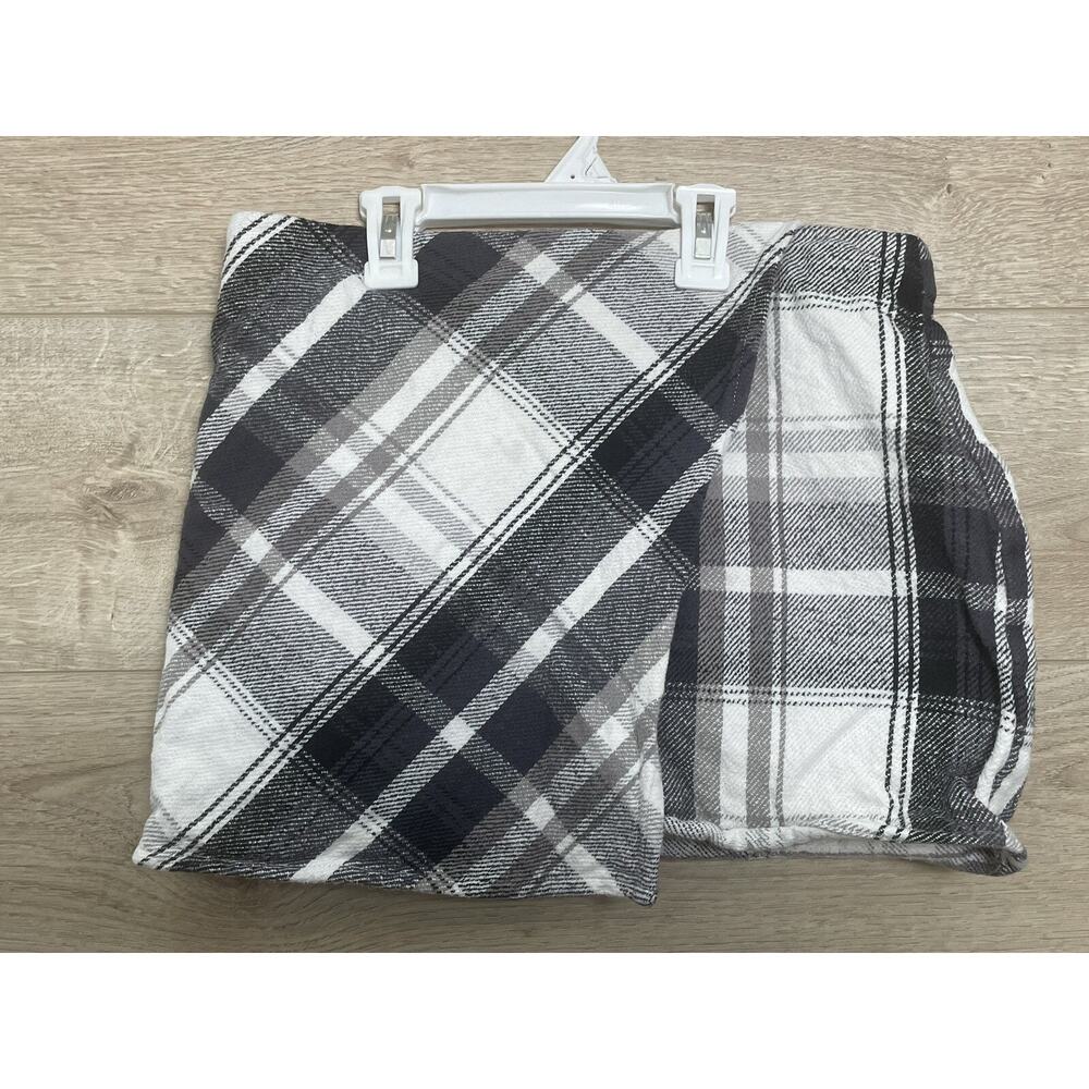 SO Brand Girls Black White Plaid Skirt XL 14-16 Mini
